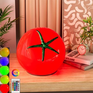 Modern European Design Tomato LED Table Lamp Simple Night Light for Bedroom Bedside Electric Atmosphere Decorative LED Lighting