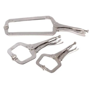 Type C Heavy-Duty Clamp Manual Woodworking Clamp for Securing Pipes