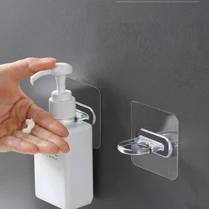 Cheap Strong Transparent Suction Cup Sucker Wall Storage Holder Circular Load-Bearing Hook Transparent Self-Adhesive Hooks
