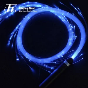 Stage Performances Super Bright Shining Whip LED Fiber Optic Dance Space Whip