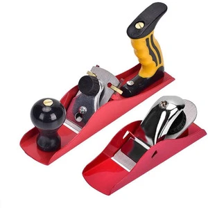 2pcs Industrial Grade European Carbon Steel Hand Plane Woodworking Tool Planer with 3-Year Warranty for Woodworking Projects
