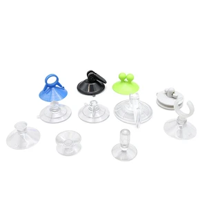 Housefar Anywhere Injection Molded Heavy Duty Suction Cups with Cutting for Window Bird Feeders Shower Kitchen Sink Caddy