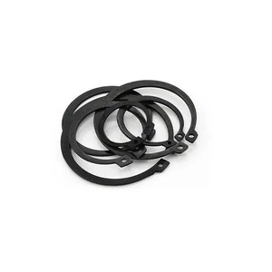 DIN471 Black Spring Steel Snap Rings Retaining Ring Circlips for Shaft