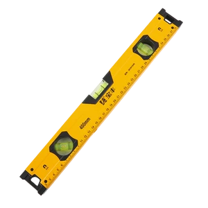 Industrial-Grade 400mm Spirit Level with +/-10mm Accuracy 4-Point Magnet 360 Emission Angle Tile Thickness 0.5mm