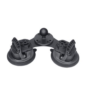 Powerful Double Suction Cup With 1.5''/C Sizes/38mm Ball for Vehicle Windshields/Dashboard/Window VIN-C-015