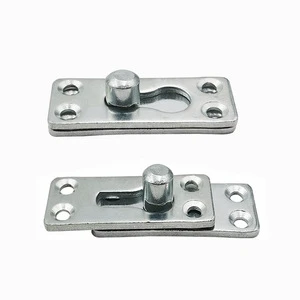 Two-in-one Small Twist Nail Bed Hook Thickened Bed Plug Connector Iron Metal Furniture Hardware Office Computer Desk Modern