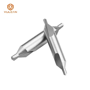 CenterDrill 6pcs High Speed Steel Combination MachiningCenter 50mm Diameter 60 Degree Angle for Lathe and Mill Use