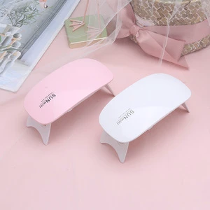 New Arrival All Light Beads UV LED Nail Dryer Mini Gel Nail Lamp Portable Curing Light for Gel Nail Polish