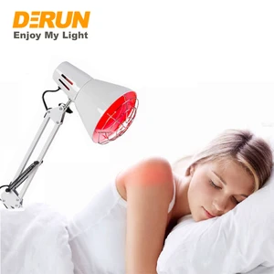 Beauty Care Infrared Lamp R125 E26 E27 Full Roasted Red Bulb 110V 220V Physical Therapy Lamps Food Heating Light , IR-R125