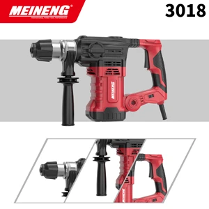 3018 SDS Plus Rotary Hammer Drill with Vibration Control 7J Impact Energy Electric Demolition Concrete Drilling Power Tool