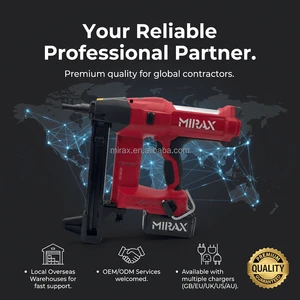 Professional Rechargeable Steel Nail Gun with Wide Nail Range for Building