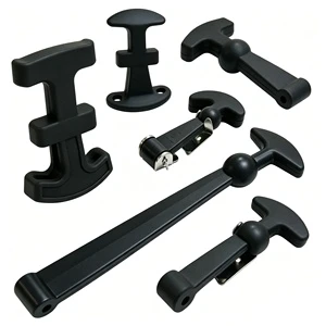 Factory Custom T Handle Flexible Hasp Cabinet Shock Proof Lock Rubber Toggle Latch