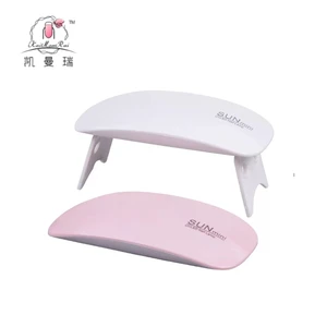 Factory Direct Sale 6W UV LED SUN Mini Nail Dryer Machine USB Plug Small And Portable Nail Lamp For Beauty Nail Salon