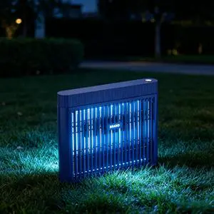Portable Rechargeable Mosquito Killer Lamp 3200V 1200mAh Electric Bug Zapper with Type-C USB Cable for Indoor Outdoor Camping