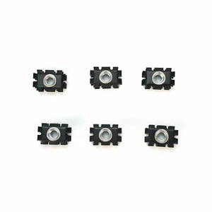 Steel Tube Insert Nut M6 Thread Crown Nut