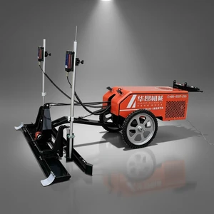 HWAON Two-Wheel Walk Behind Concrete Leveling Machine Trade Concrete Laser Screed Machine