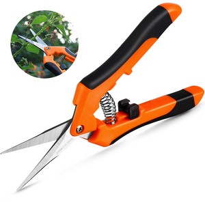 Professional Stainless Steel Hand Fruit Pruner Garden Scissors Pruner Trimming Pruning Shears With Safety Lock
