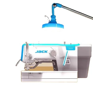 Universal LED Work Light for Sewing Machines with Eye Protection and Flatbed Head Gear Thread Holder