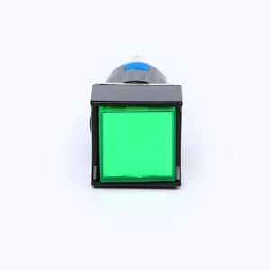 ELEWIND 12MM square Plastic LED Indicator Light Signal Lamp pilot Lamp(PB121F-D/R/12V/A)