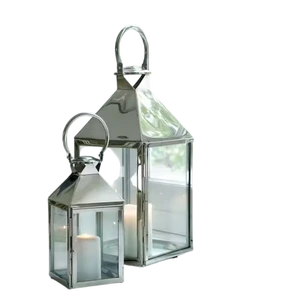 Candle Lantern With Glass Panels Durable Design For Home Decoration Indoor Outdoor Use Wedding Lantern Garden Decor Lantern