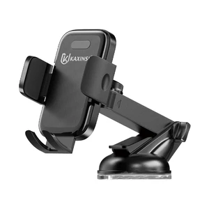Car Phone Holder Fireproof Material Touch Control Clamping Suction Cup for iPhone Mobile 360° Rotation Stretch 6CM KAXINSI KM-21