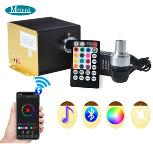 Mayki 12W RGBW Twinkle Led Fibre Optic Light Engine with APP Control