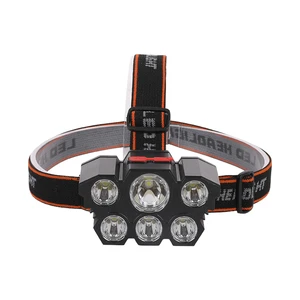 LED Headlamp Headlamp for Outdoor Night Fishing Waterproof Rechargeable Mining Lamp with Strong Light