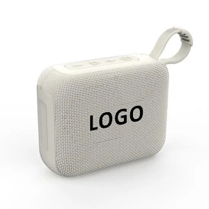 Fashionable Mini 5W Powered Music Player TWS FM Radio TF USB Playback Fabric Cover Portable Wireless Bluetooths Speaker