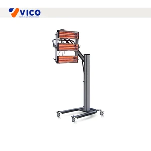 Shortwave Infrared Curing Lamp Three Head Baking Lamp VBL-3DA for Car Door Repair