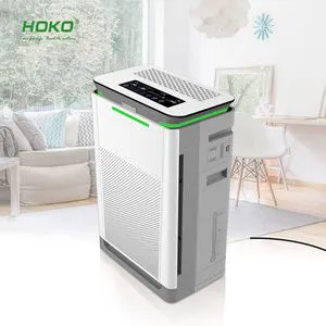 CE Negative Ion OEM Home Use Tuya UV Lamp HEPA Filter Ultraviolet Led Sanitizer Optional Air Purifier With WIFI Control