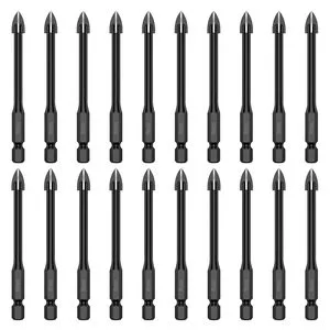 High Quality 6mm Masonry Concrete Drill Bit, Heavy-Duty Masonry Drill Bits for Concrete, Brick, Tile, Cement, Carbide Tip