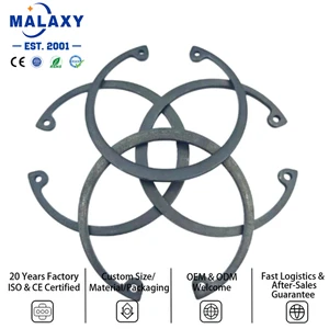 Malaxy Source Factory 50 Steel 65Mn DIN 472 C Type Retaining Ring Black Oxide for 8-240mm Heavy Duty Internal Circlip