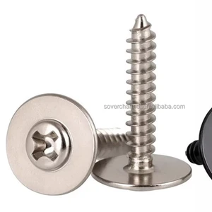 Customized Small round Head Security Self-Tapping Screws Black Hardware Fastener for Wood Metric System Gong Stainless Steel