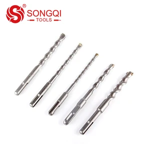 SongQi Masonry Drill Bit SDS Plus Shank Hammer Drill Bit for Concrete