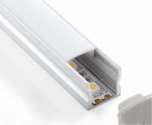High Quality Aluminum Alloy LED Profile Extrusion Channel CRI 90 4100K 6000K Kitchen Cabinet Furniture Shop Lighting