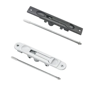 Door And Window Hardware Zinc Alloy Flush Lock Aluminum Sliding Door Flush Bolt