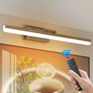 Black and golden LED Vanity Light Adjustable Modern Bathroom Vanity Light Fixtures salon mirror light