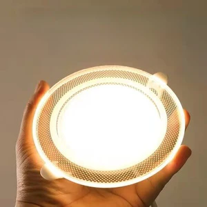Factory Outlet LED Ultra-thin Round Light Guide Board Ceiling Lamp Downlight Spotlight for Living Room Bedroom Office
