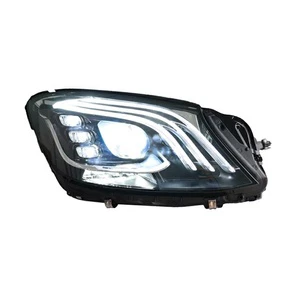 High Quality Definition Matrix Projector LED Headlights Front Automotive Headlight 6000K 100% Waterproof Plug+Play for Mercedes