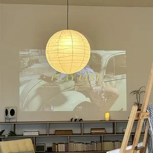 Paper Lanterns Large Rice Paper Lamps Hanging Pendant Light Shade Handmade Minimalist Rustic Lantern for Home Decor