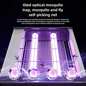 Electric Bug Zapper Pesticide Solid State Direct Plug-in Battery Mosquito Killer Lamp UV Light Attract Custom Logo for Household