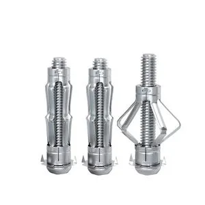 Wholesale Galvanized Cross Pan Head Hollow Gecko Expansion Bolts Gypsum Board Screw M5/M6/M8 Expansion Bolts