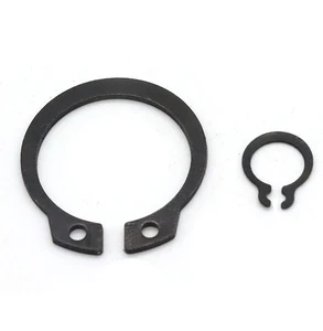 DIN 471 Internal Circlips Black Mn65 Steel Spring Circlips Retaining Snap Retaining Rings Shaft Retainer Ring