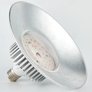 Full Spectrum High Efficiency Rechargeable Aluminum 100W LED Plant Grow Light IP44 CRI 80 for Indoor Bloom Flower Propagation