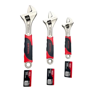 15080 Hand Tools Plastic Handle Adjustable Wrench With Plastic Handle