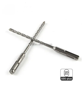 Sds Plus Cross Tip Twist Drill Bit 8*260mm 40Cr Material High Efficiency for Masonry Cement Concrete Rock Drilling with Shank