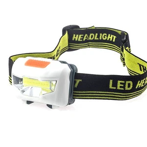 Portable Mini LED Headlamp Waterproof COB Head Torch Light For Hiking Hunting & Fishing