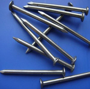 Ordinary Polished Smooth Shank Wood Building Construction Factory Price Polished Galvanized Common Iron Nails