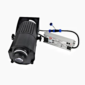 Customizable Logo LED Gobo Projector Light Aluminum Alloy Body IP65 Outdoor Park Road Landscape Store Advertising Lights