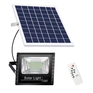 DC 6v 6000k 200w 300w 500w 600w IP67 LED Solar Light Motion Sensor 3 Modes Flood Lamp Portable Solar Flood Light Outdoor